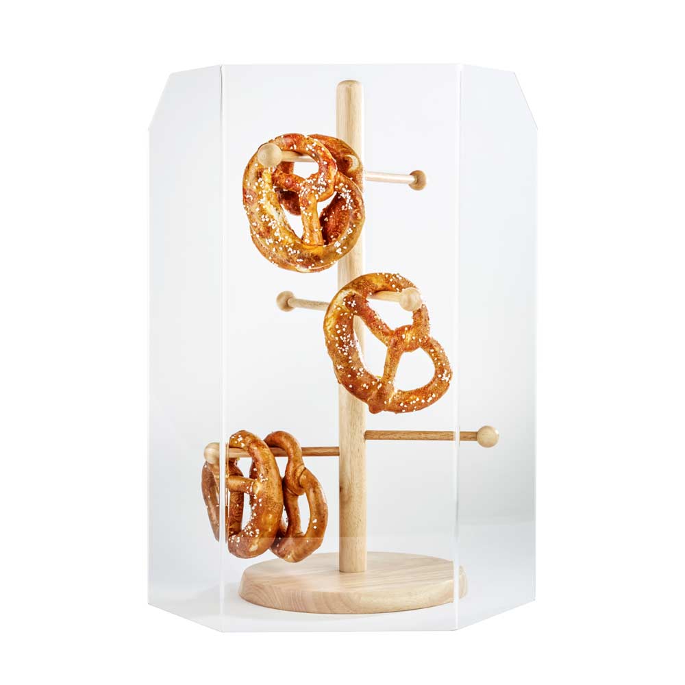 Hygieneschutz für Brezelständer - 20 x 20 x 50 cm