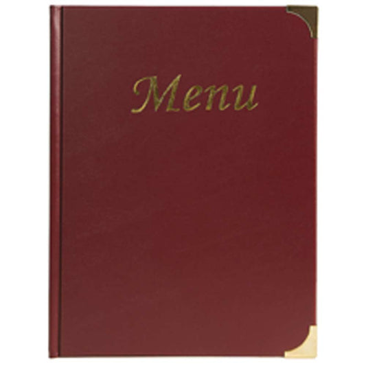 BASIC Speisekarte DIN A 4 - Bordeaux