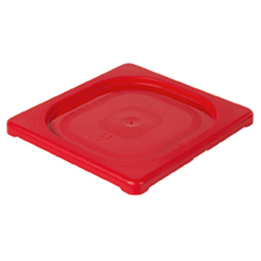 PP-Deckel dichtschließend - GN 1/6 - Rot