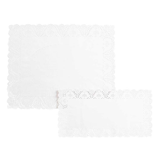 Tortenspitzen 17 x 30 cm (100 Stück)