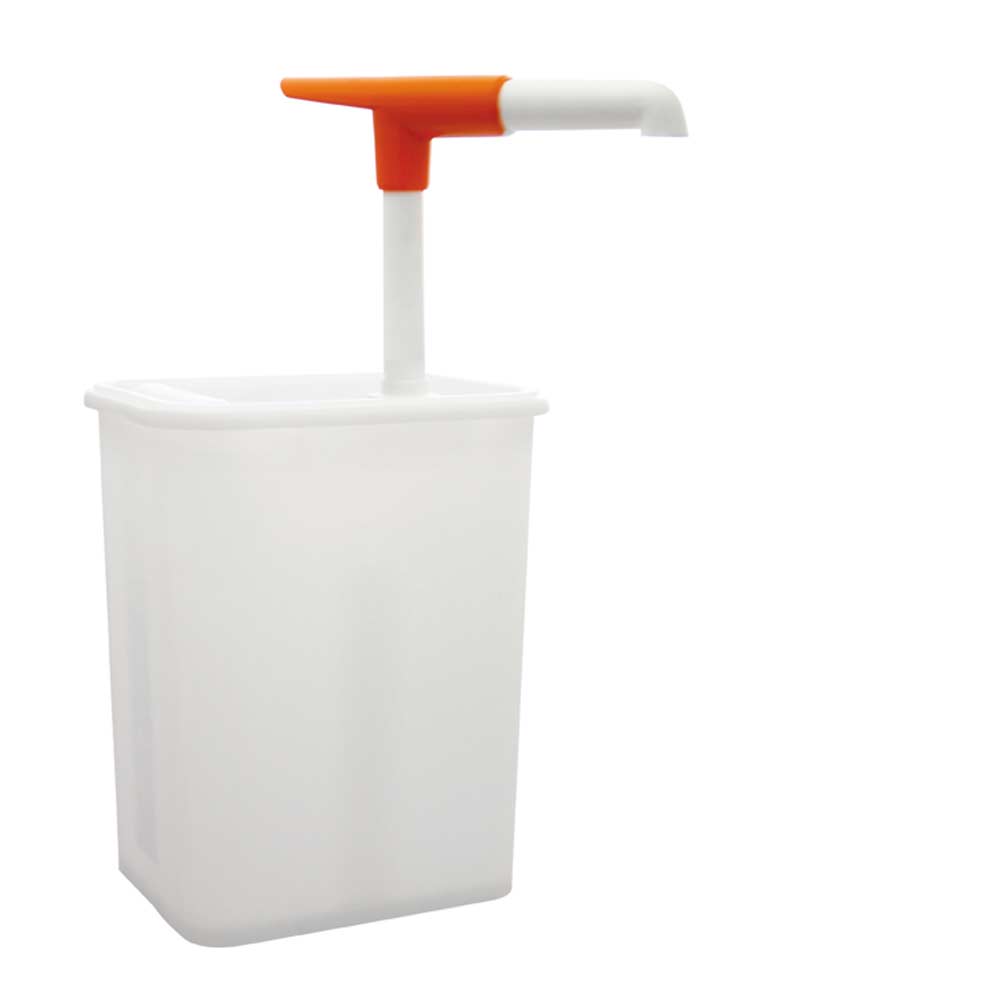 Dosierspender (30 ml) mit eckigem KU-Behälter - 3 l