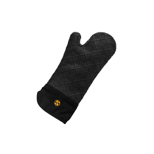 Backhandschuh Silikon 38 x 15 cm - Schwarz
