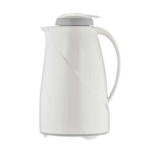 WAVE PUSH Isolierkanne 1,5 l - Weiß