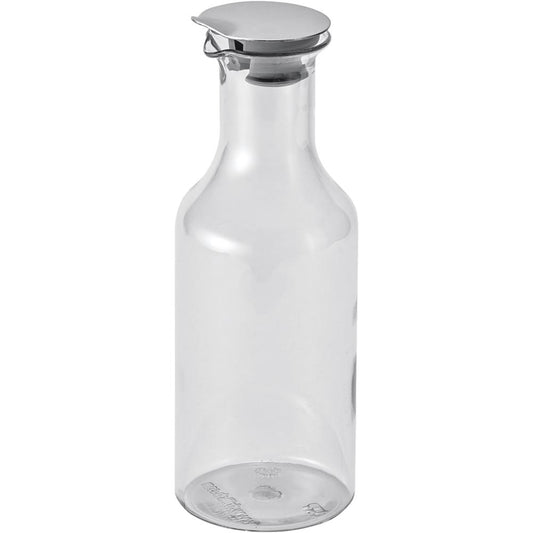 CARAFINE Karaffe - Inhalt 1,2 l - PC-Kunststoff mit Edelstahldeckel