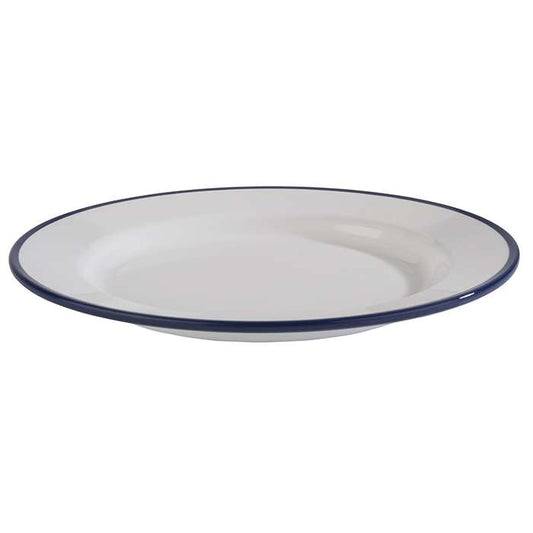 ENAMEL Teller Ø 20,5 cm - Melamin - Emaille-Look
