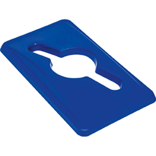 Deckel für Abfallbeh. 9237650 - Blau offen - 51 x 29 x 5 cm