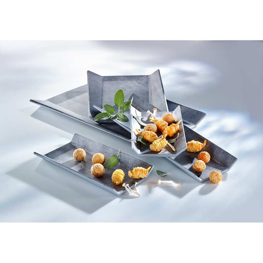 ELEMENT Melamin-Buffetplatte - GN 1/4 - 26,5 x 16,2 cm