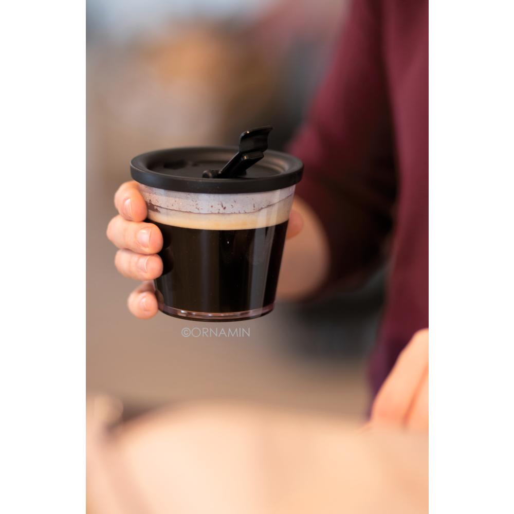 MODELL 1208 Coffee-to-go Mehrwegbecher 35 cl (Nutzinhalt 30 cl - Klar (SAN)