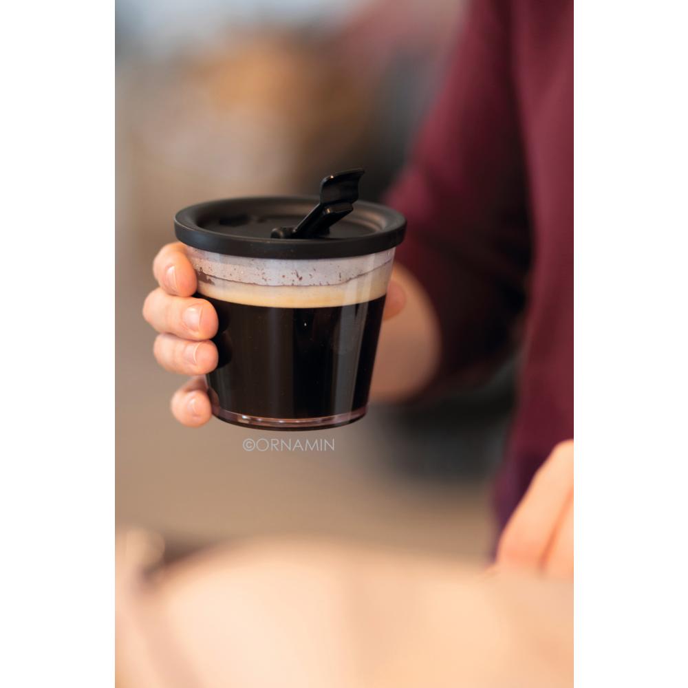 MODELL 1208 Coffee-to-go Mehrwegbecher 35 cl (Nutzinhalt 30 cl - Klar (SAN)