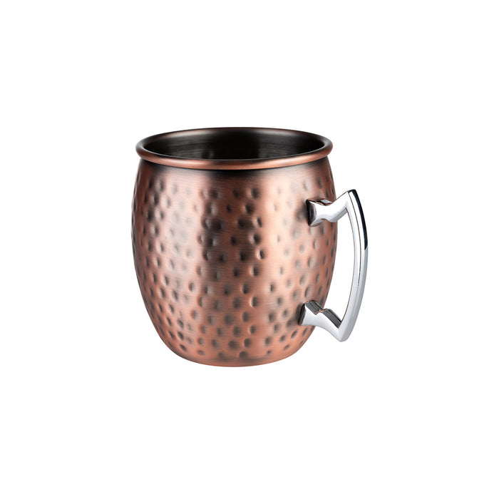 MOSCOW MULE Henkelbecher - 0,5 l - Kupfer-Look Hammerschlag matt