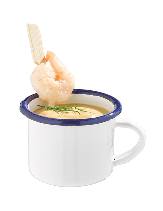 ENAMEL Henkelbecher Ø 7 x 5 cm (Inhalt 0,1 l)