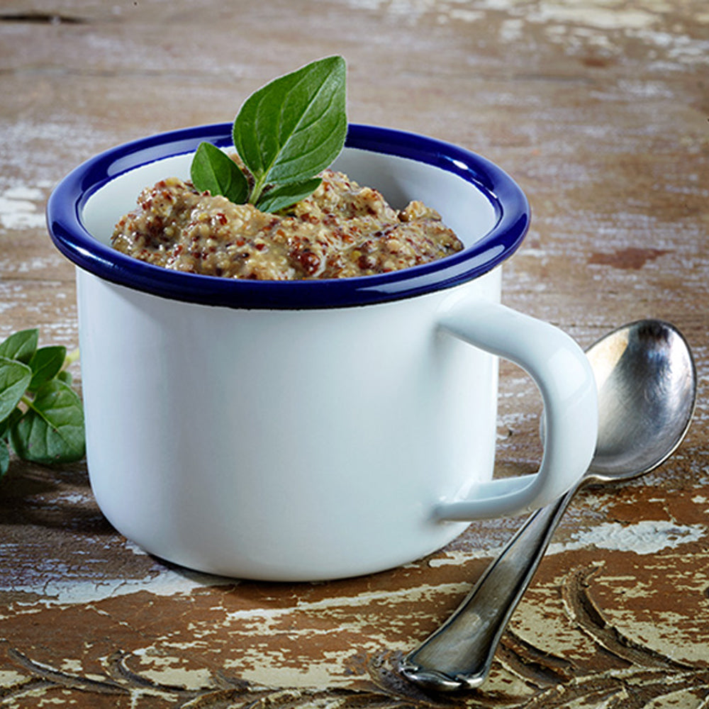 ENAMEL Henkelbecher Ø 7 x 5 cm (Inhalt 0,1 l)