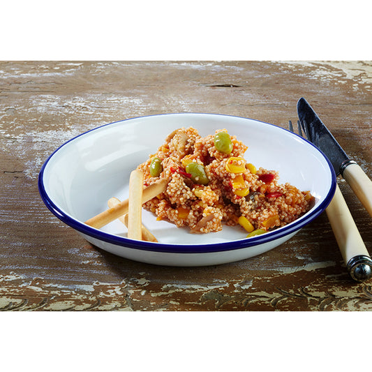 ENAMEL Teller, tief Ø 24 x 3,5 cm