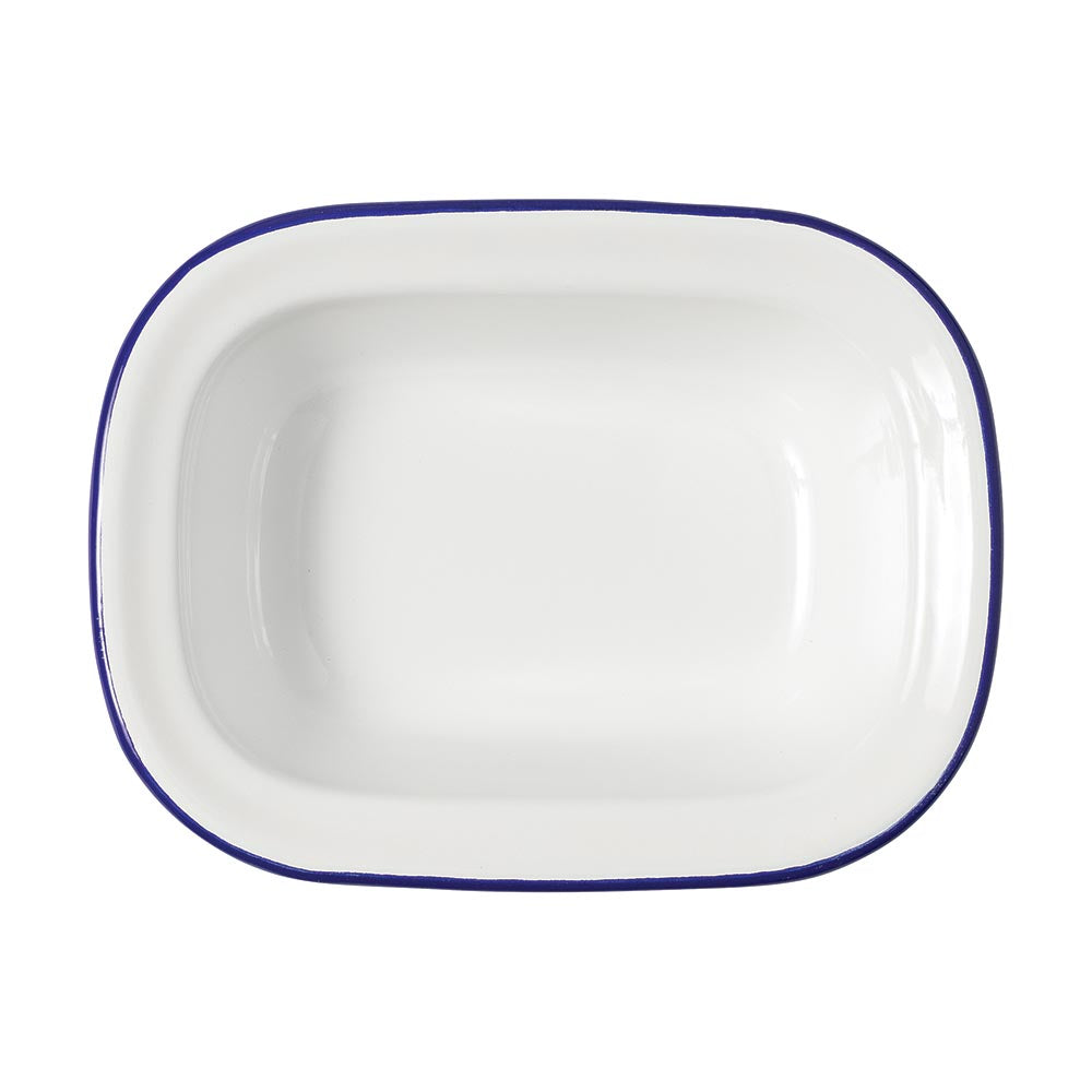 ENAMEL Schale 18 x 13,5 x 4 cm (Inhalt 0,35 l)