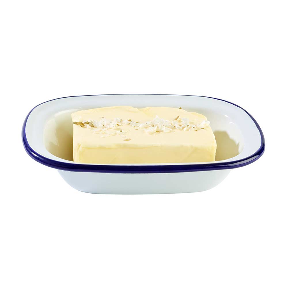 ENAMEL Schale 18 x 13,5 x 4 cm (Inhalt 0,35 l)