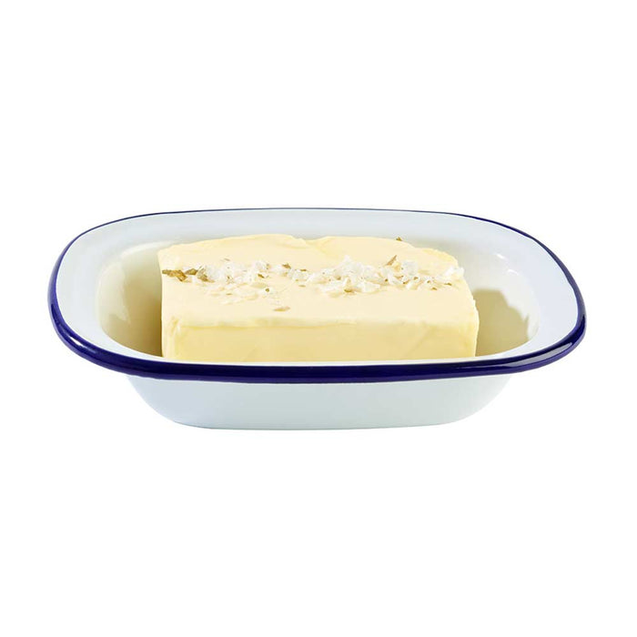 ENAMEL Schale 18 x 13,5 x 4 cm (Inhalt 0,35 l)