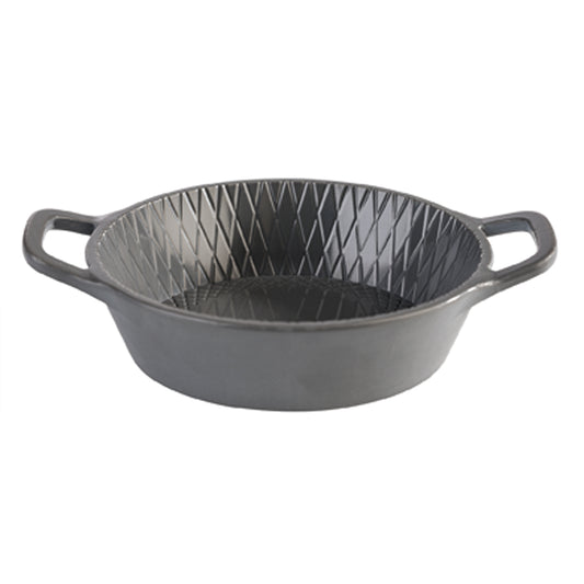 MINI Schale mit Griffen Ø 8,5 x 2,5 cm (Inhalt 70 ml), Melamin - Anthrazit