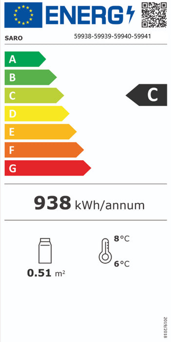 PROFILINE Mini-Umluftkühlvitrine SC 70 black