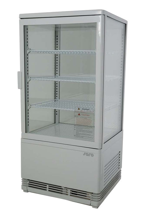 PROFILINE Mini-Umluftkühlvitrine SC 70 white