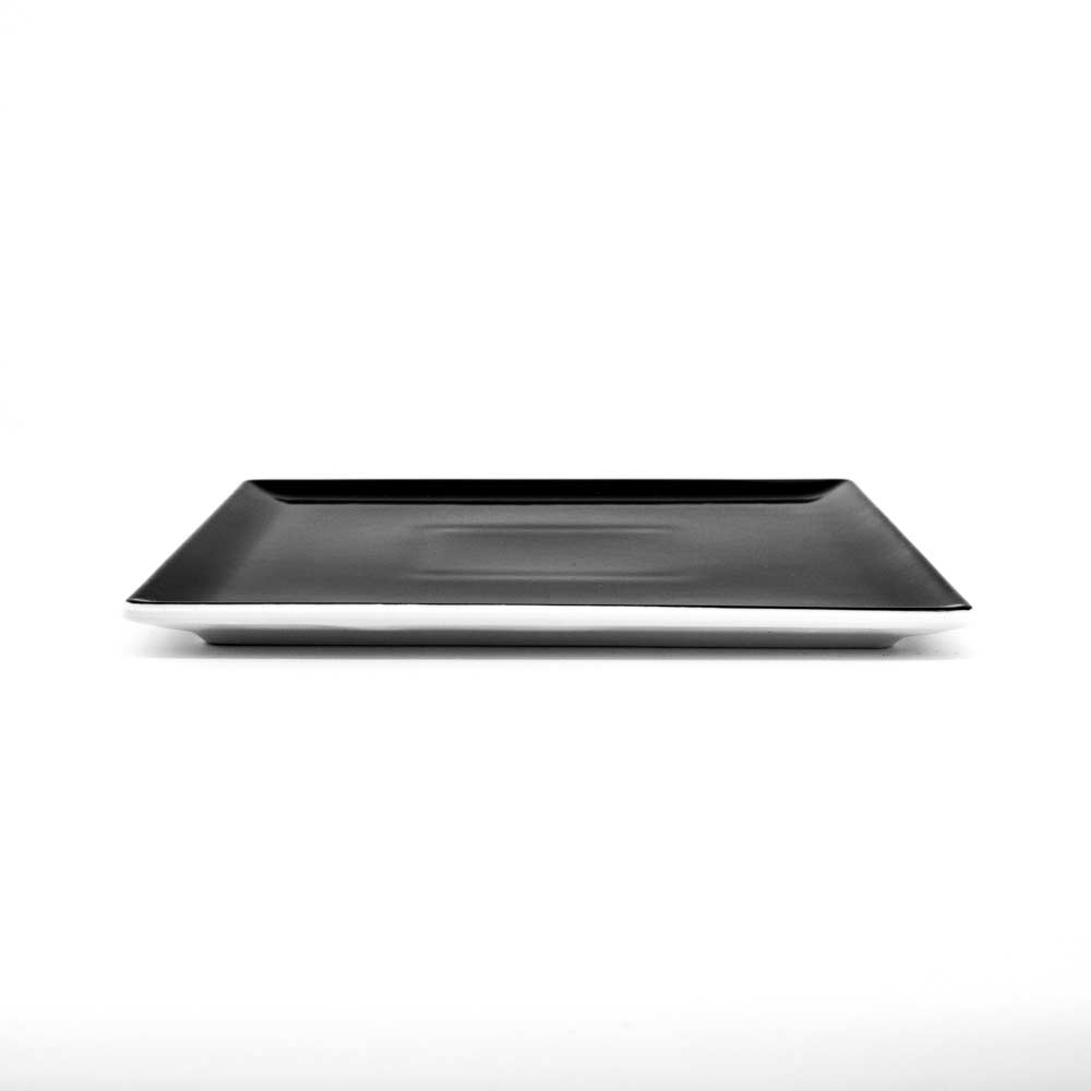 COUNTRY Dessertteller - 20,5 x 20,5 cm - Charcoal Black