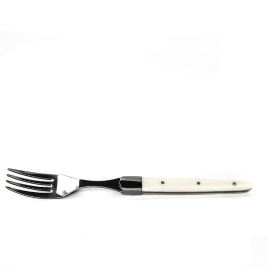 LA PLATA Pizza-/Steakgabel - 22 cm - Elfenbein