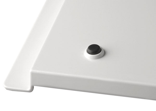 BROTSTATION Melamin-Tablett 59,5 x 35,5 x 3,5 cm - Weiß