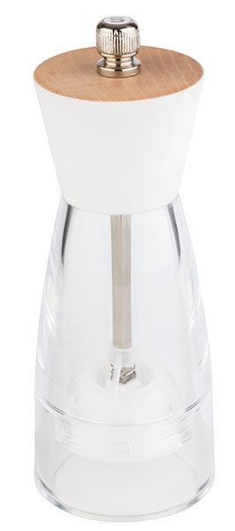 FRIDA Salzmühle Acryl/Holz - Ø 6 x 15,5 cm