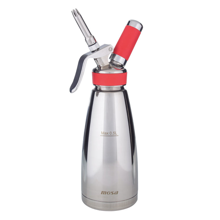 THERMO CREAM WHIP - Inhalt 0,5 Liter (Edelstahl)