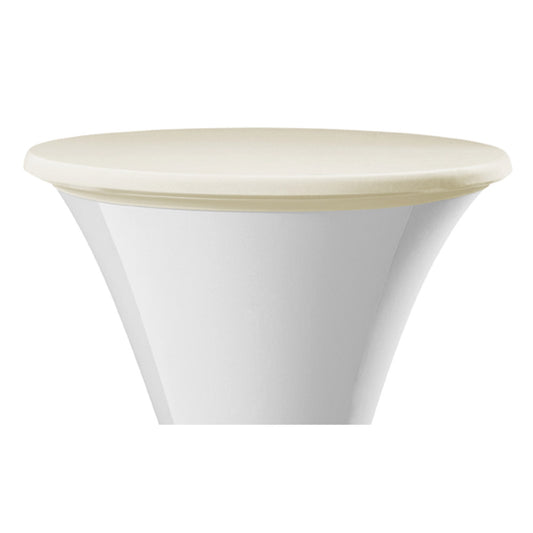 STRETCH Stehtisch-Oberteil Ø 80-85 cm - Crème