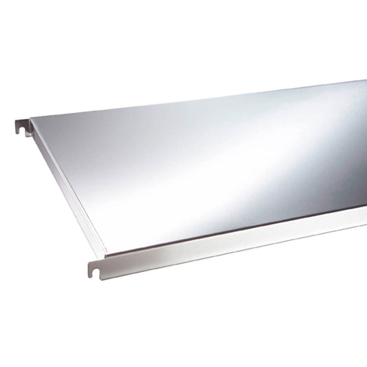 PREMIUM-RACK Aluminium-Regalboden - 80 x 50 cm - Ungelocht
