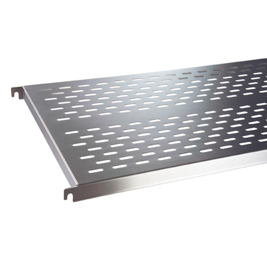 PREMIUM-RACK  Aluminium-Regalboden - 80 x 40 cm - Gelocht