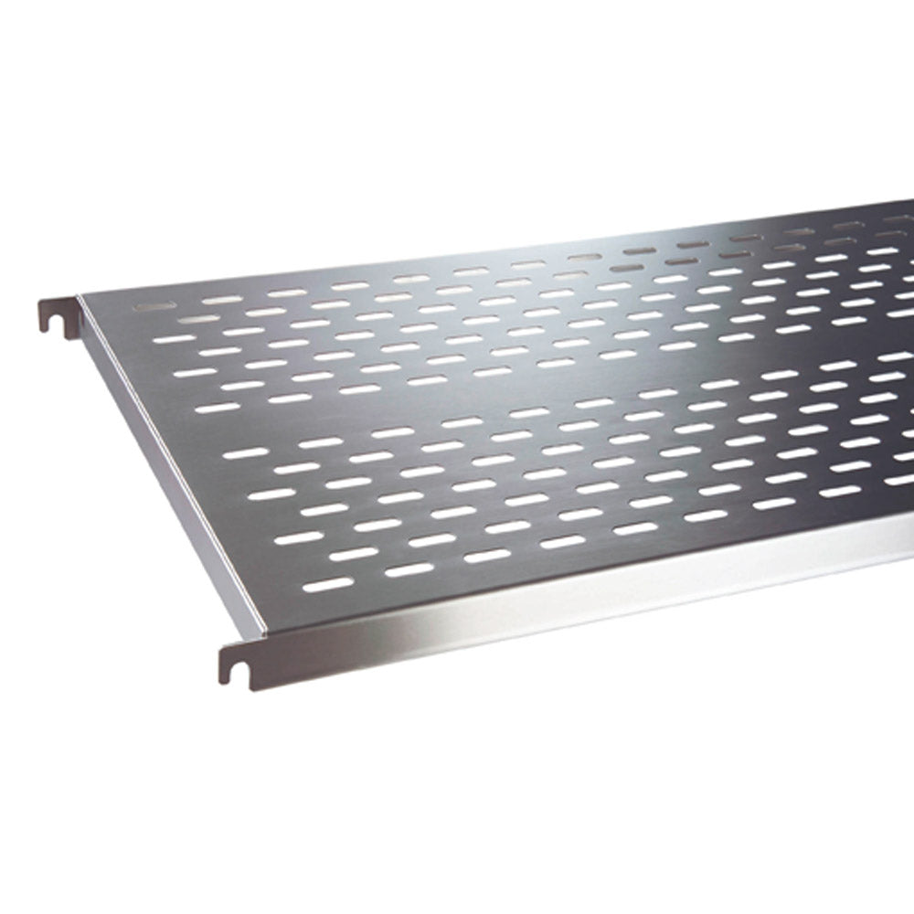 PREMIUM-RACK   Aluminium-Regalboden - 100 x 40 cm - Gelocht