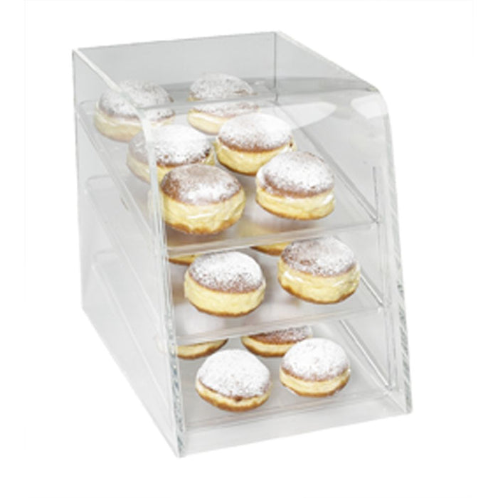 Donut Display Acryl - 30 x 45,5 x 39 cm (inkl. 3 Tabletts)