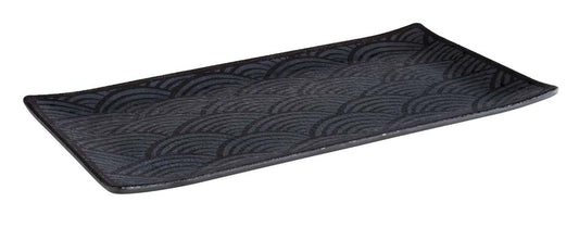 DARK WAVE Tablett GN 1/3 (32,5 x 17,6 x 2 cm) - Melamin