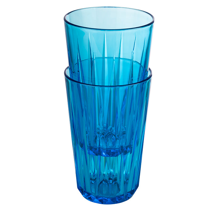 CRYSTAL Trinkbecher - 37,5 cl - (Ø 8 x 12,5 cm) - Tritan - Blau