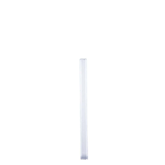 Glas-Trinkhalm Innen-Ø 7 mm x 15 cm (6 Stück + Reinigungsbürste)