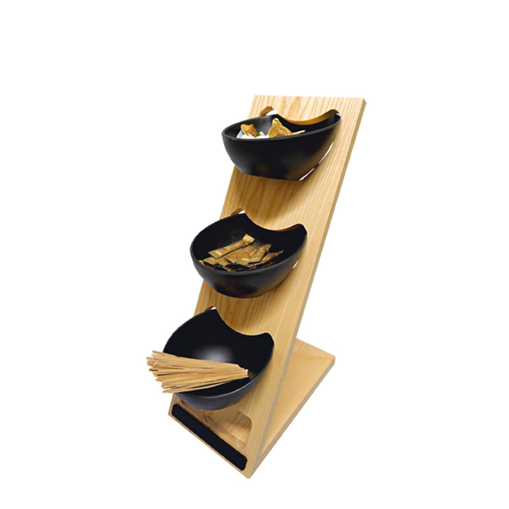 FOREST Organizer für 3 Schüsseln - Natur