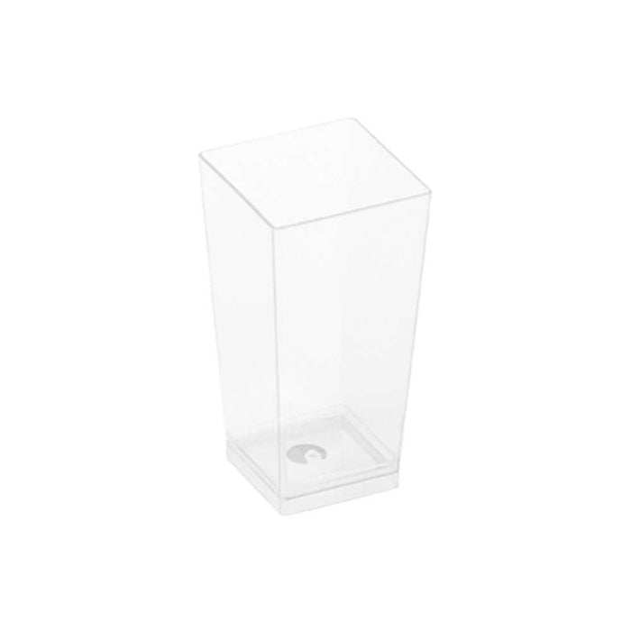 KOVA Fingerfood-Becher 4 x 4 x 8,2 cm - Inhalt 100 ml (PLA - 6 x 50 Stück)