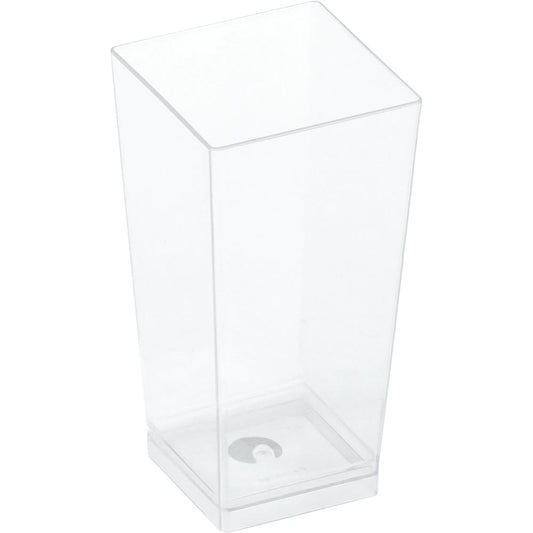 KOVA Fingerfood-Becher 4 x 4 x 8,2 cm - Inhalt 100 ml (PLA - 6 x 50 Stück)