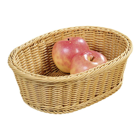 BASIC Korb oval 29,5 x 23 x 9,5 cm - Natur