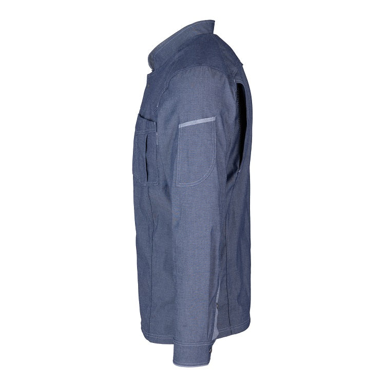 Herren-Kochjacke (Langarm) - Jeans - M