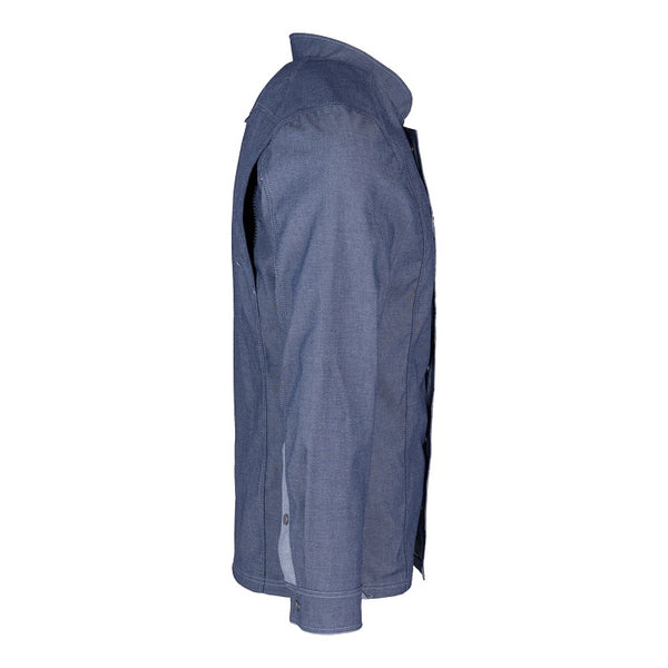 Herren-Kochjacke (Langarm) - Jeans - M