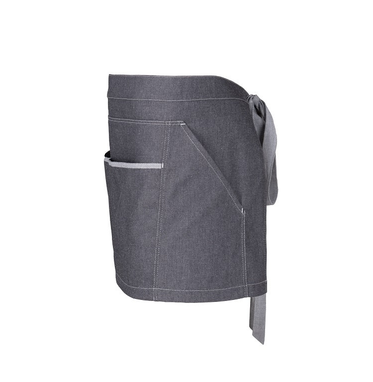 Schürze (80 x 45 cm) - Grau