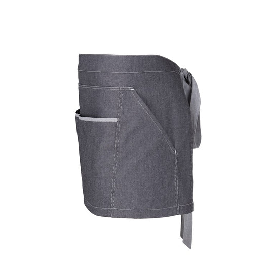 Schürze (80 x 45 cm) - Grau
