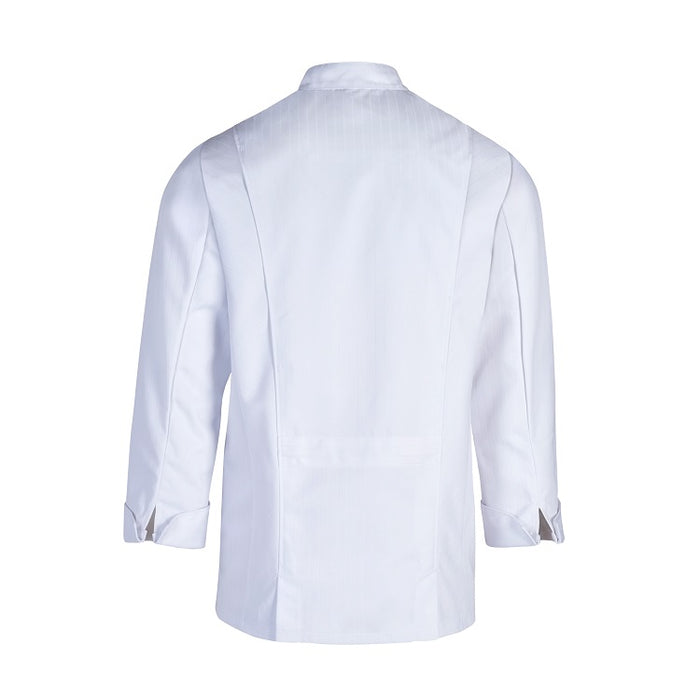 SANTOKU Herren-Kochjacke (Langarm) - Weiß - XL