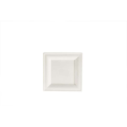 GREENHORN Zuckerrohr-Teller 16 x 16 cm, quadratisch (50 Stück)