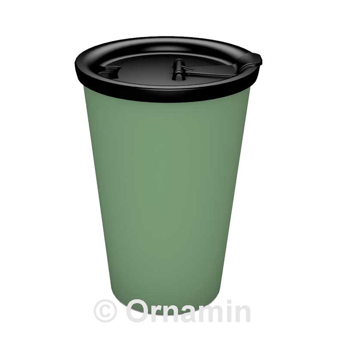 MODELL 1210 Coffee-to-go Mehrwegbecher 45 cl (Nutzinhalt 40 cl) - Salbei (SAN)