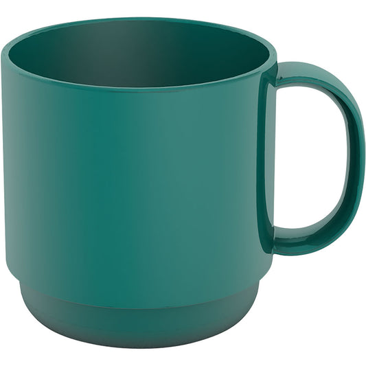 MODELL 508 Henkelbecher 25 cl - Ø 7,9 x 8 cm - Petrol (SAN)