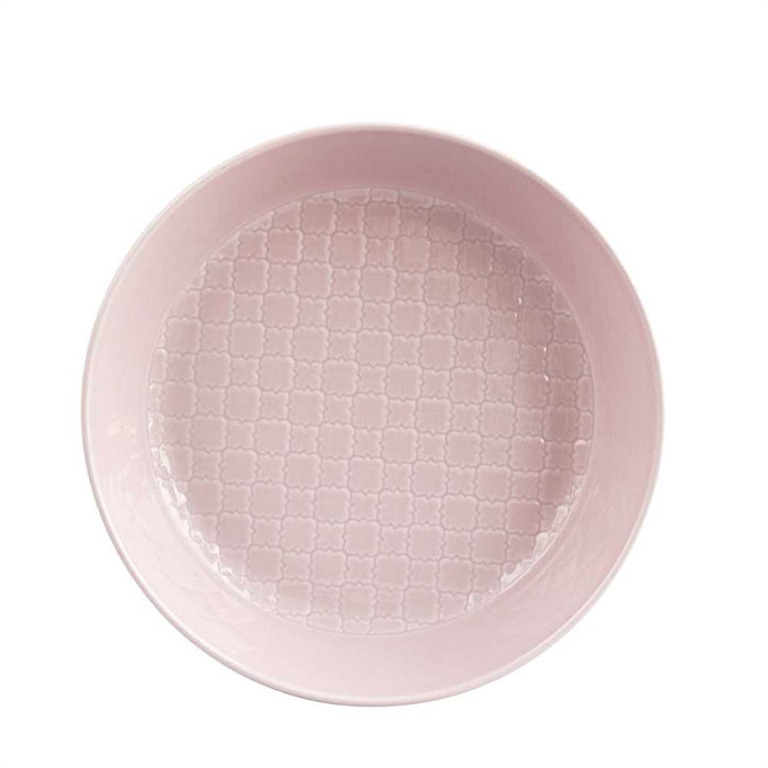 MARRAKESCH Teller mit Rand - Ø 20 cm - Blush Rosa