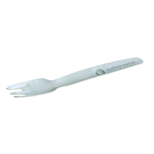 NATURESSE Gabel 16,5 cm - Papier- Weiß (100 Stück)